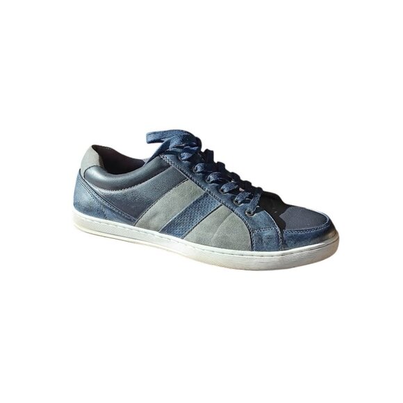 Unlisted Men’s Lace-Up Sneakers Size 9.5 Blue Casual Low Top Shoes - Picture 3 of 10